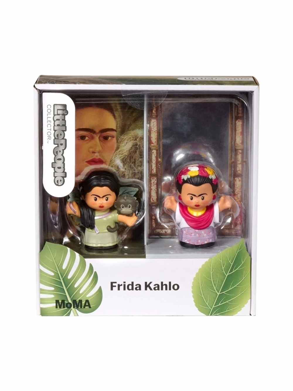 CollectibleMattel Little People Frida Kahlo Twin Figure Set - Green, Pink, Black